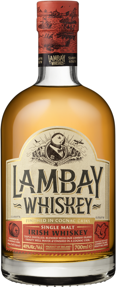 Lambay Whiskey Single Malt (776x1176), Png Download