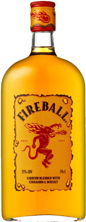 Cinnamon Whisky Cl Canela - Fireball Whiskey 1.75 Liter (265x500), Png Download