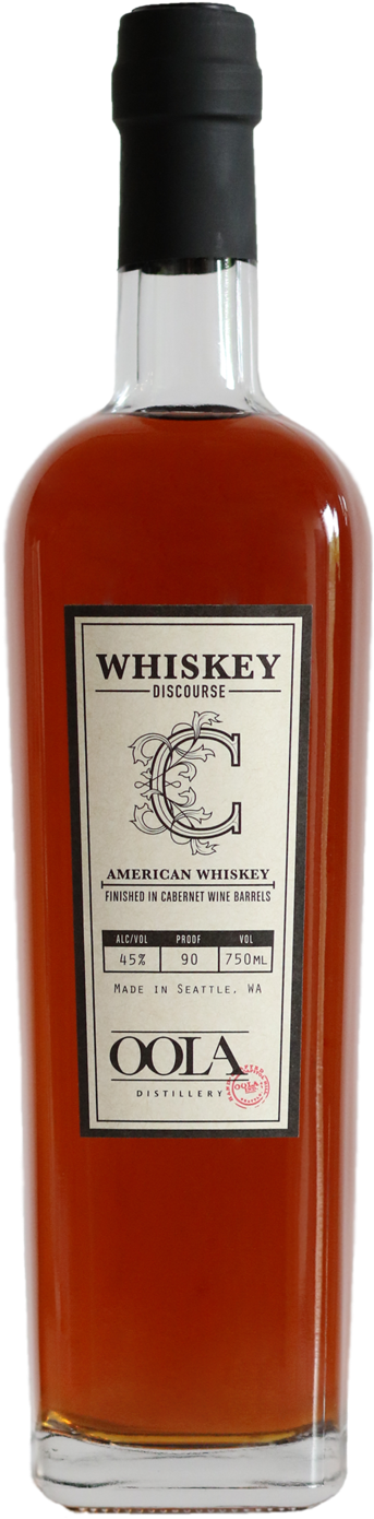 Discourse C Bottleshot Sm - Oola Whiskey Discourse C American Whiskey (1000x1500), Png Download