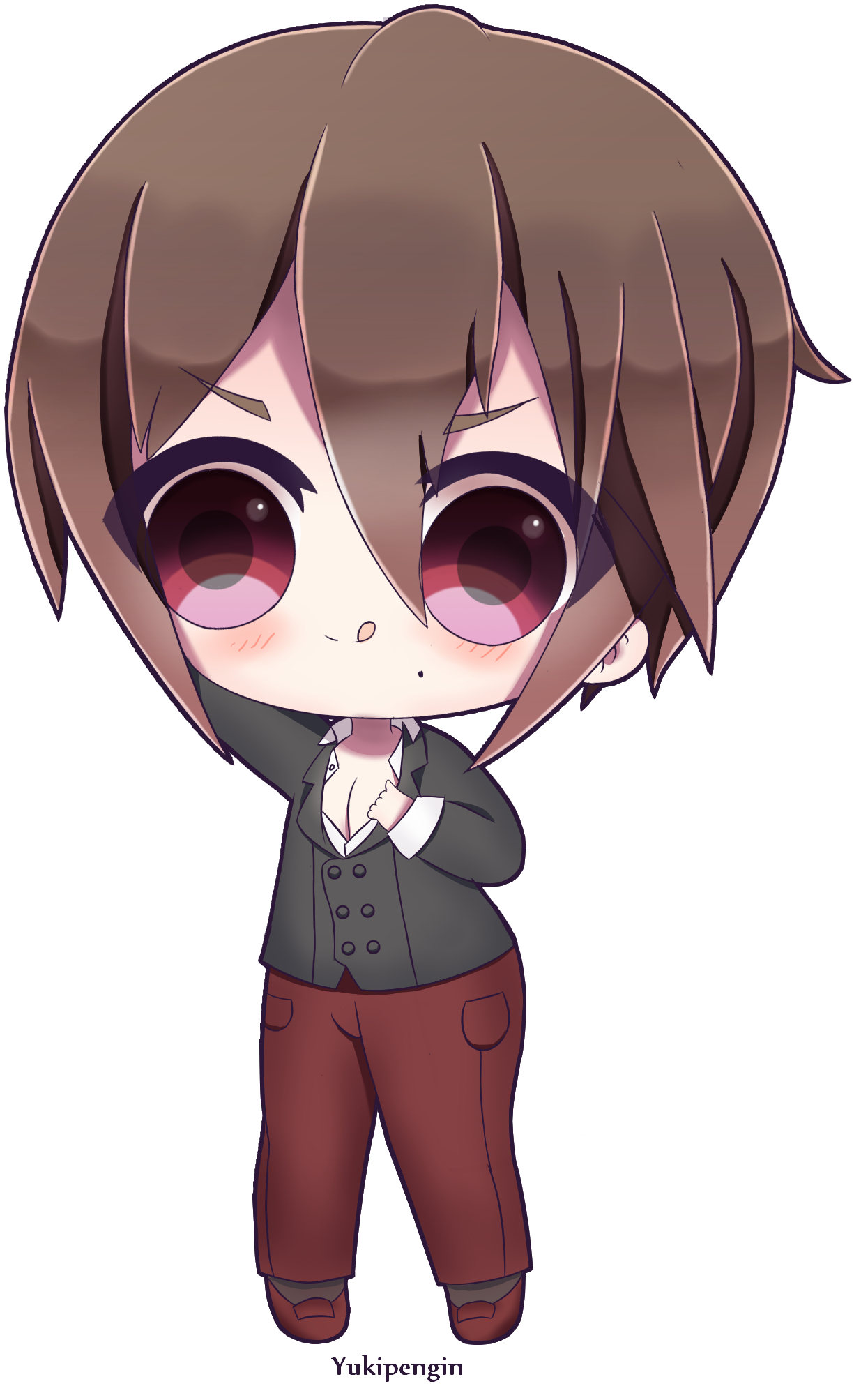 Mido Rana Chibi By Yukipengin-dbtwwhg - Asu Rito Chibi (1300x2050), Png Download