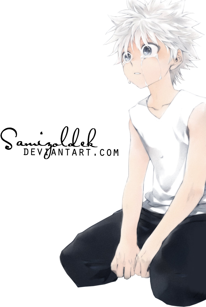 77 Images About A Whole Lot Of Killua <3 On We Heart - Hunter X Hunter Kirua Anime (900x1271), Png Download