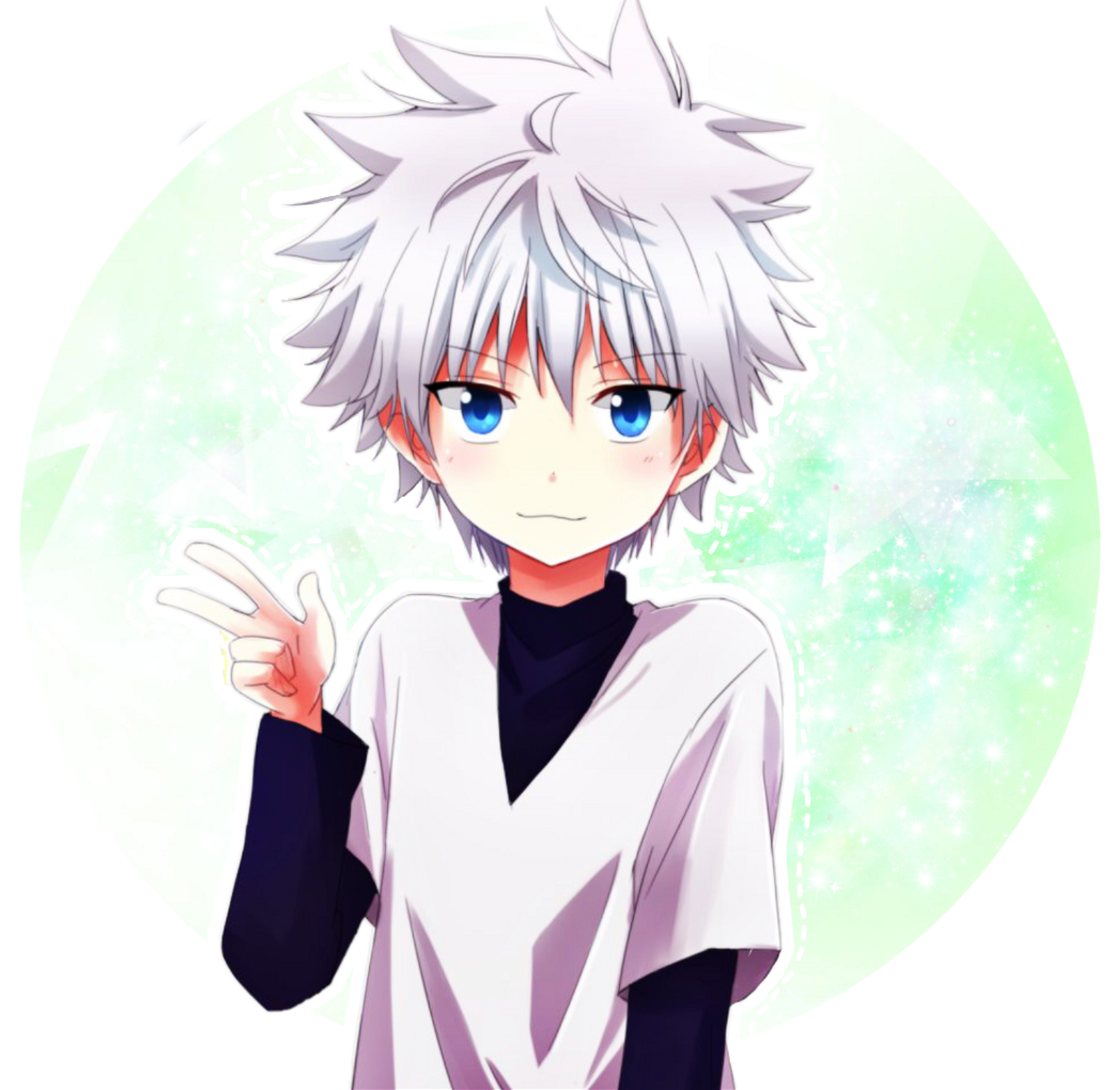 Cute Killua Hxh Killugon Freetoedit - Hunter X Hunter Killua X Reader (1053x1024), Png Download