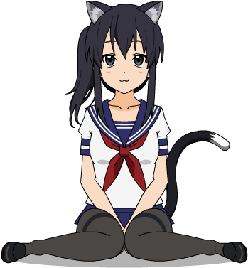 Kitty Yandere-chan - Yandere Simulator (800x600), Png Download