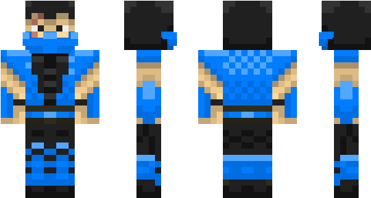 Minecraft Skin Killua - Minecraft Skin Noahcraftftw (600x348), Png Download