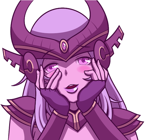 Photo - Mirai Nikki League Of Legends (530x488), Png Download