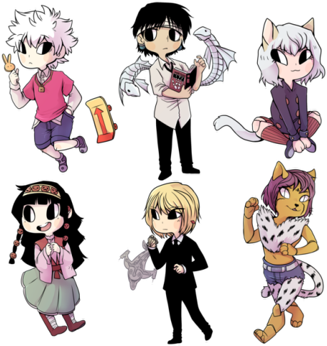 Stickers - Dress Up As Alluka (500x491), Png Download