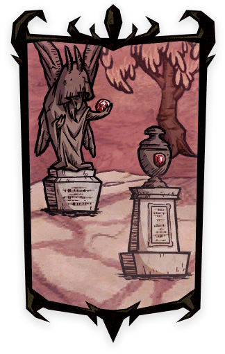 Gnaw Cemetery Portrait Background - Don T Starve Culinarian Skin (324x511), Png Download