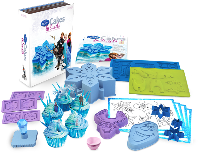 Frozen Main Carousel Top - Disney Cakes And Sweets Frozen (680x500), Png Download