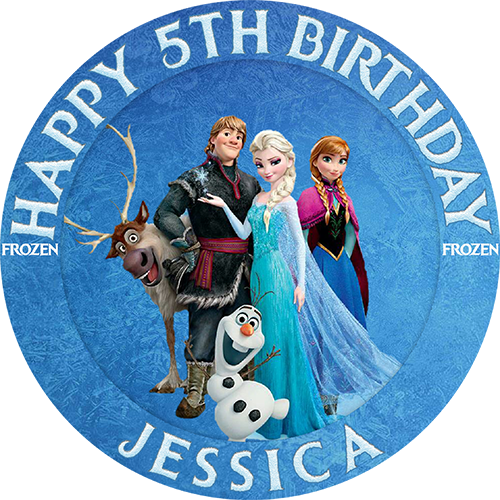 Frozen All Characters - Orono Westonka Soccer Club (500x500), Png Download