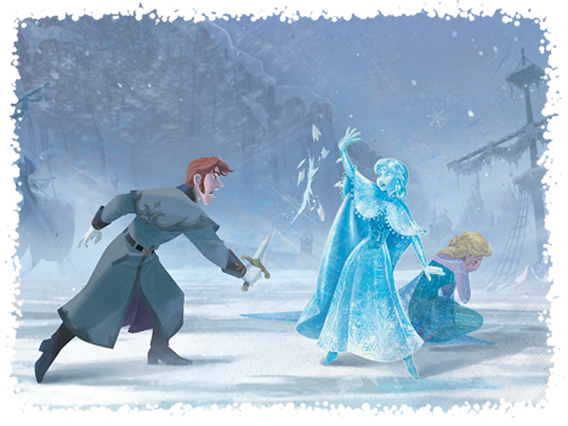 Frozen Anna - Mywisedesigns Anna & Elsa Disneyland Map Clutch (800x600), Png Download