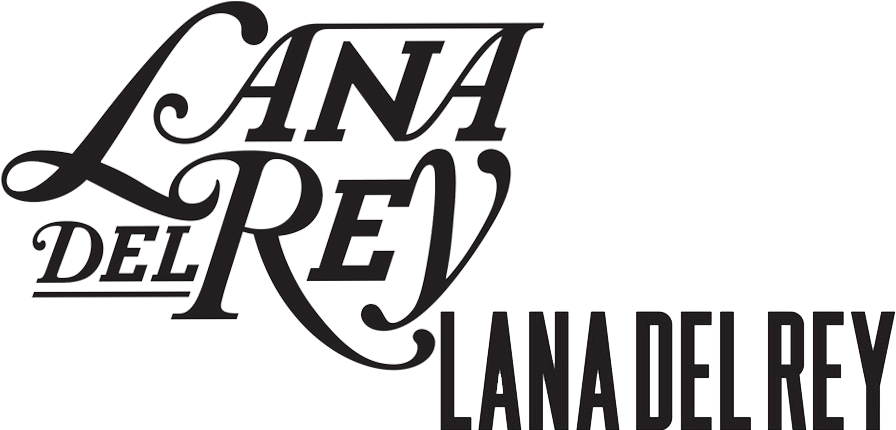 Lana Del Rey Logo - Lana Del Rey Pin Up (904x429), Png Download