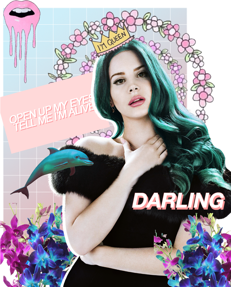 Lana Del Rey - Shopbozz Darling T-shirt Limited Edition (786x1000), Png Download