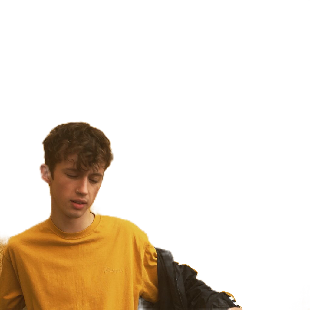 Troyesivan Troye Sivan Yellow Aest Aes Aesthetic Yellow - Troye Sivan Aesthetic Transparent (1024x1024), Png Download