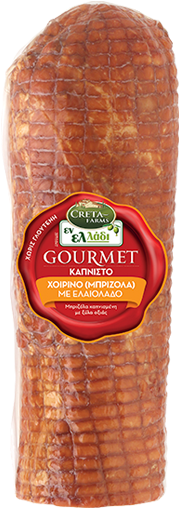 Εν Ελλάδι Gourmet Χοιρινό Καπνιστό Με Ελαιόλαδο - Cervelat (430x546), Png Download