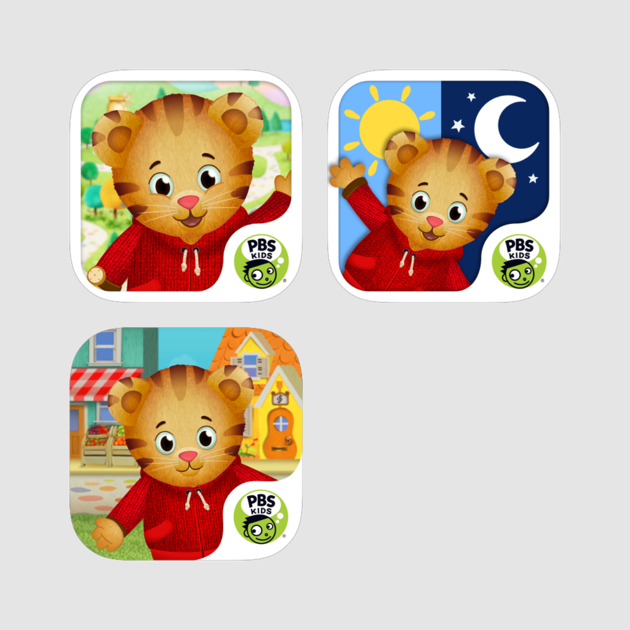 Daniel Tiger's Neighborhood Pack On The App Store - Pin The Tail On Daniel Tiger Party Game (630x630), Png Download