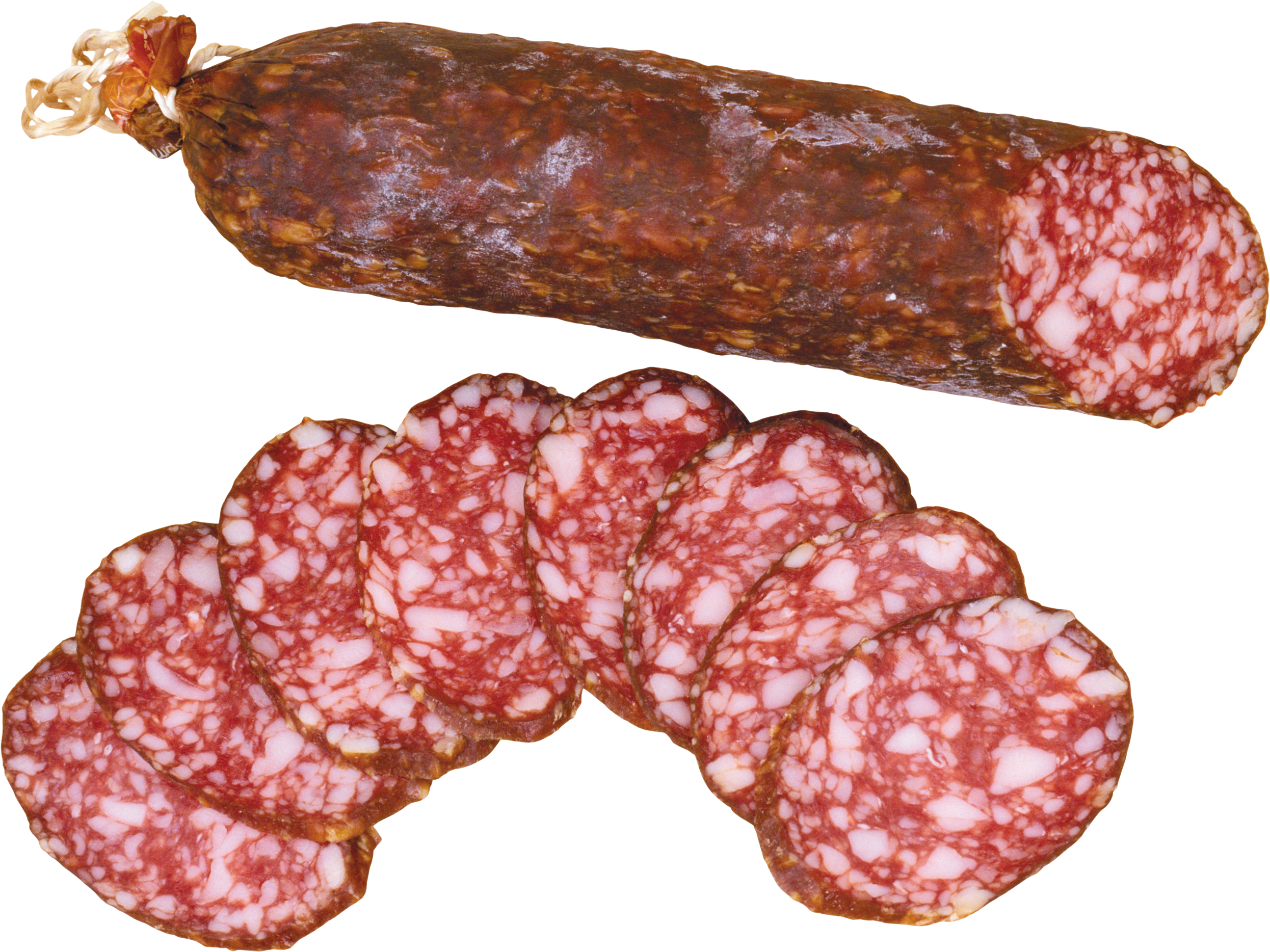 Колбаса Копченая (2600x1938), Png Download