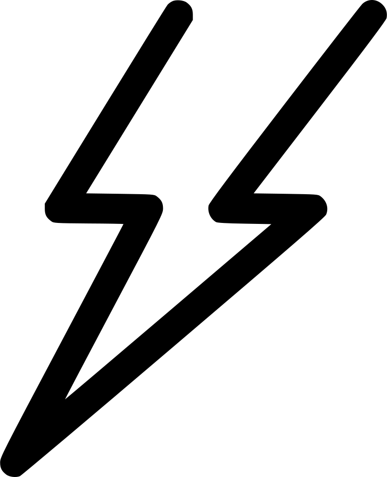 Lightning Comments - Scalable Vector Graphics (796x980), Png Download