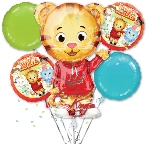 Download Daniel Tiger Balloon Kings - Daniel Tiger Jumbo Foil Balloon