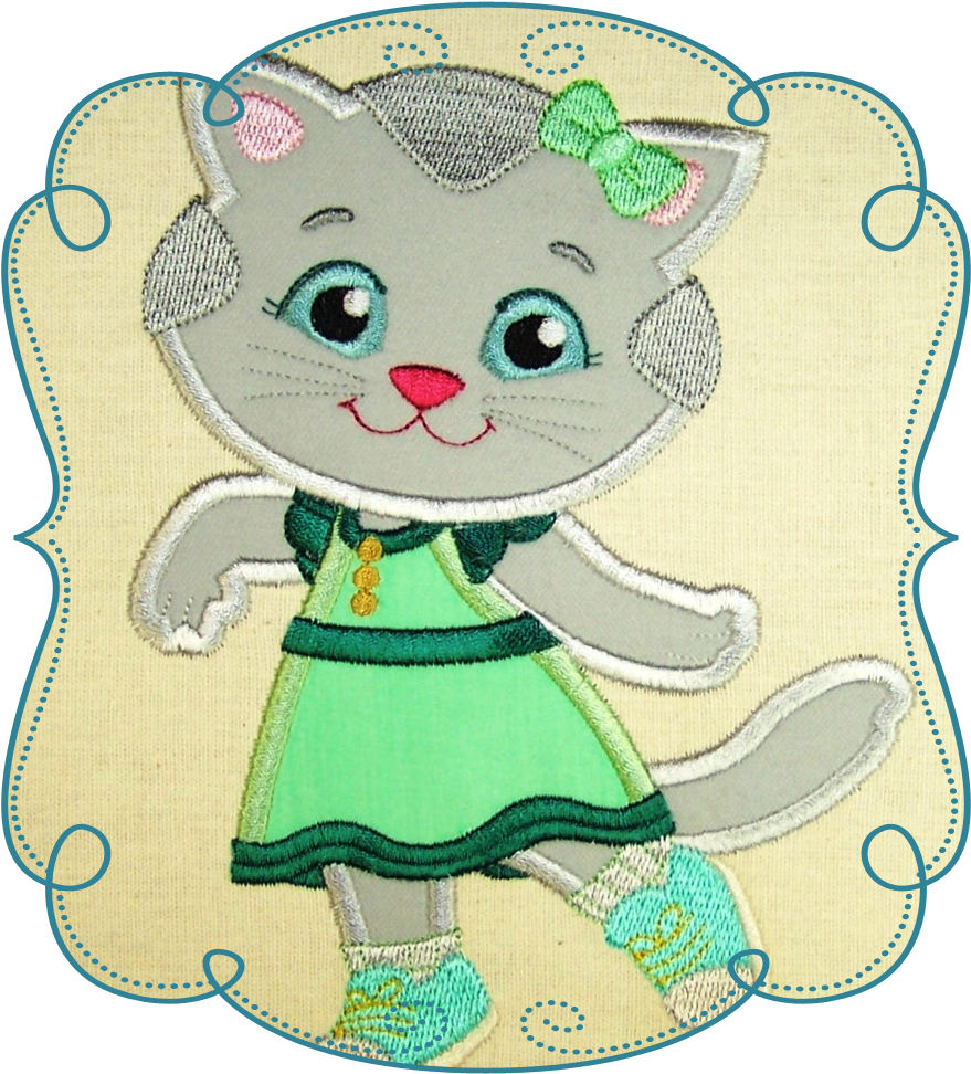 Gaby Kitty - Cartoon (1000x1000), Png Download