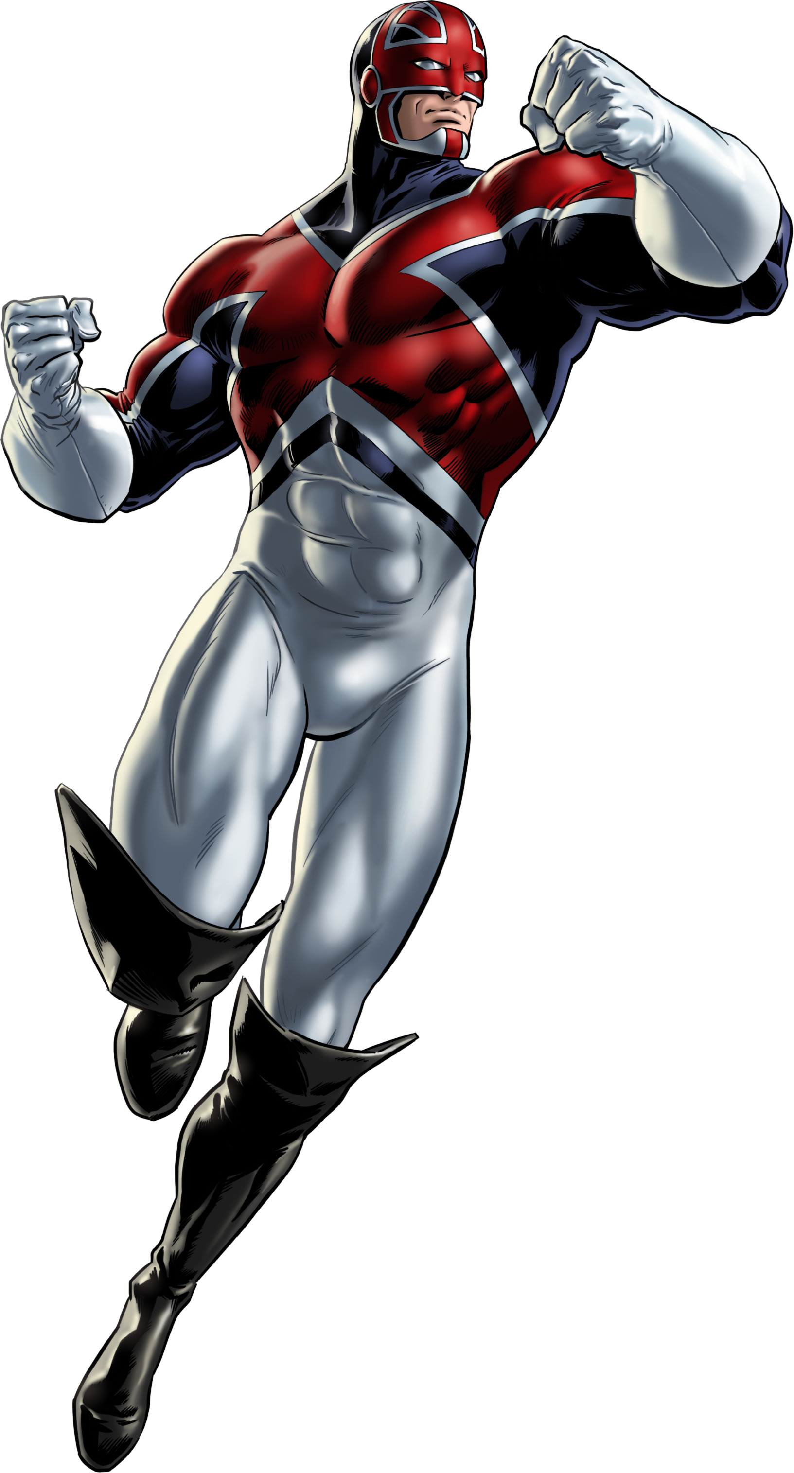 Brian Braddock Aka "captain Britain" Of Marvel Comics - Marvel Comics Captain Britain (552x1024), Png Download