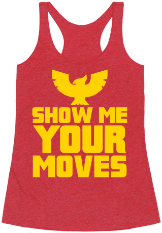 Show Me Your Moves Racerback Tank - Wish I Could Bake A Cake Filled With Rainbows And Smiles (484x484), Png Download
