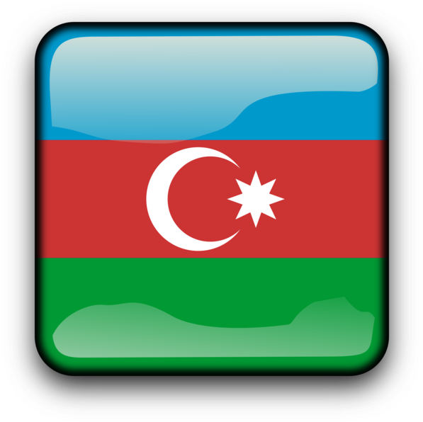 Flag Of Azerbaijan Azerbaijan Soviet Socialist Republic - Brazil (750x750), Png Download