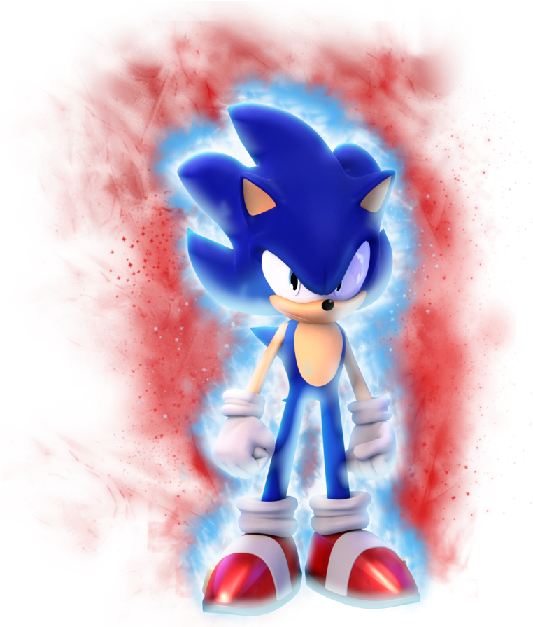 Sonic Ultra Instinct Mastered (894x894), Png Download