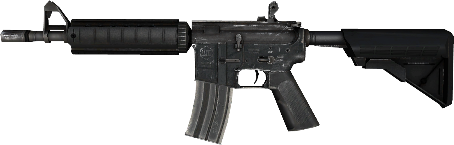 Cs Go M4 Png - M4 Carbine (1572x510), Png Download