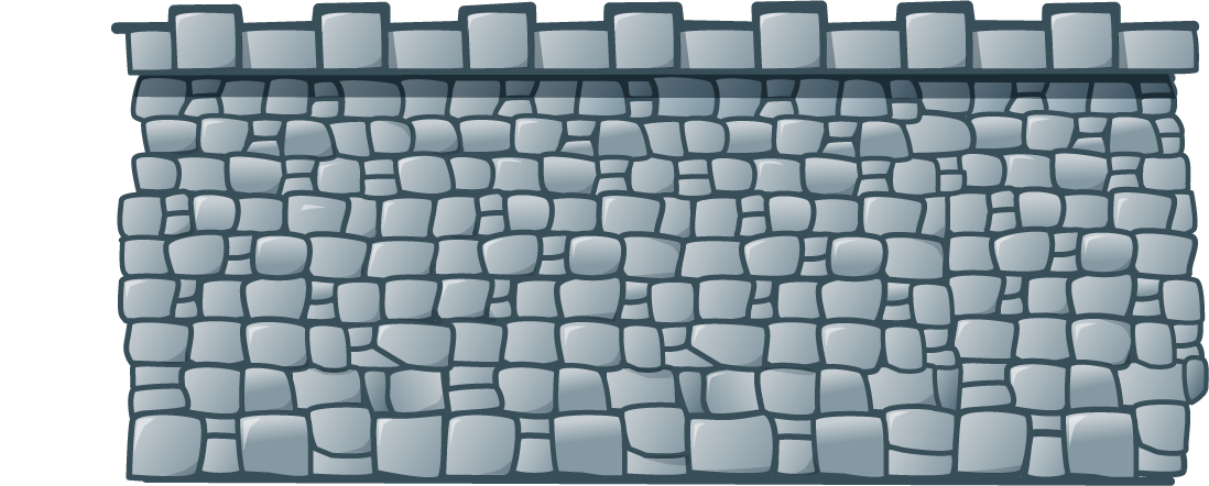Picture Royalty Free Library Origin Fisher Price Com - Stone Wall Clipart (1098x442), Png Download