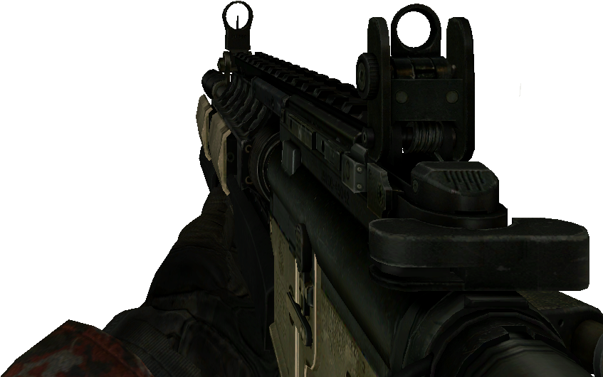 Image - M4a1 Sh - - - Mw2 Desert Camo (857x534), Png Download