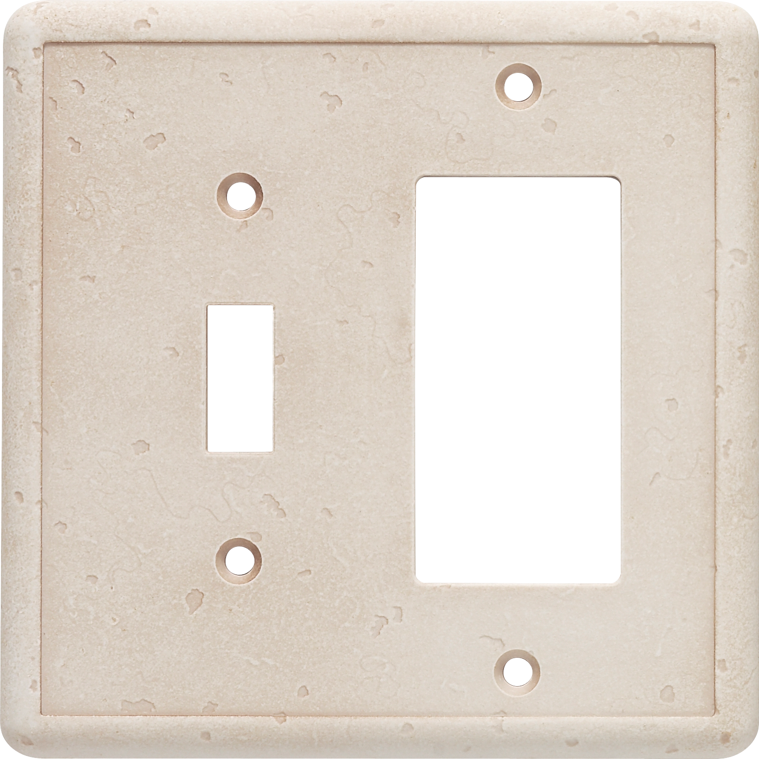 Toggle/gfci Combo Wall Plate Sand - Smartphone (1521x1521), Png Download