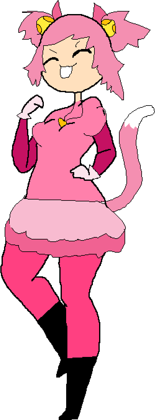 Mad Mew - Cartoon (1400x1400), Png Download