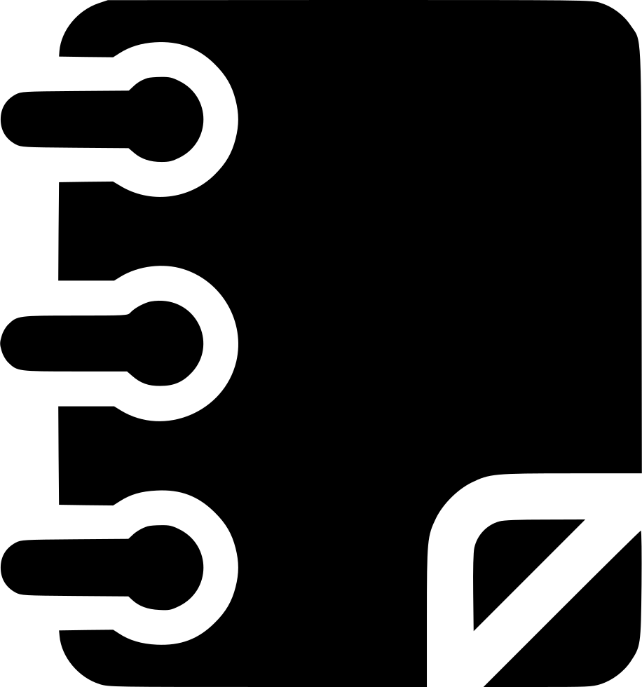 Diary Comments - Diary Icon White Png (916x980), Png Download