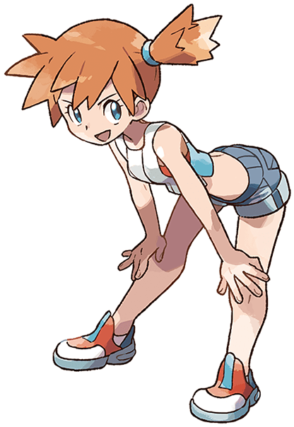 Let's Go, Pikachu And Let's Go, Eevee Misty Footwear - Pokemon Lets Go Misty (784x650), Png Download