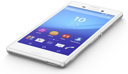 Sony Sets The New M - Sony Xperia C4 Dual White (450x273), Png Download