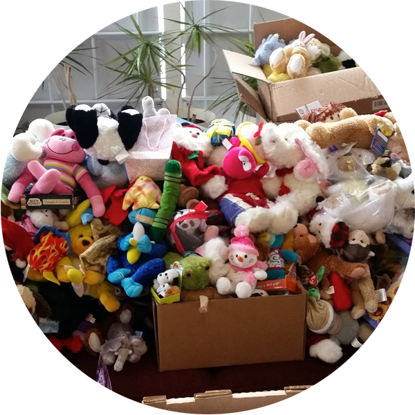 Simcoe Hall Toy & Food Drive - Stuffed Toy (600x600), Png Download