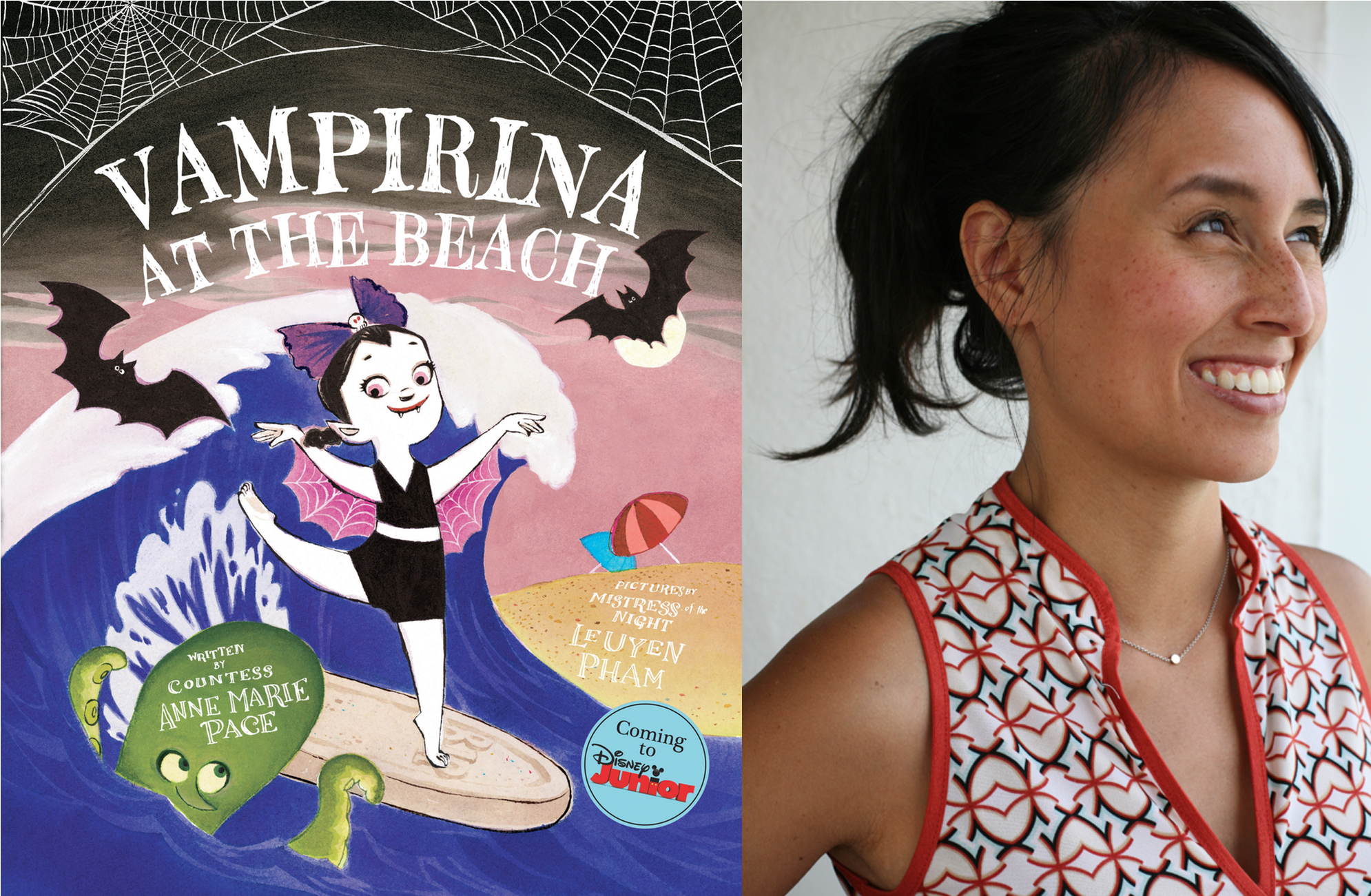 Leuyen Pham - Vampirina Books Anne Marie Pace (2654x1516), Png Download