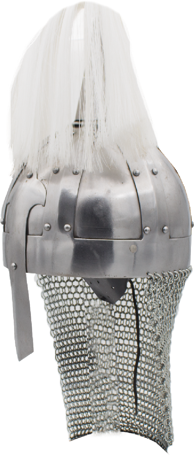 Knights Tassle Medieval Chain Mail Helmet, , Panther - Mail (1500x1500), Png Download