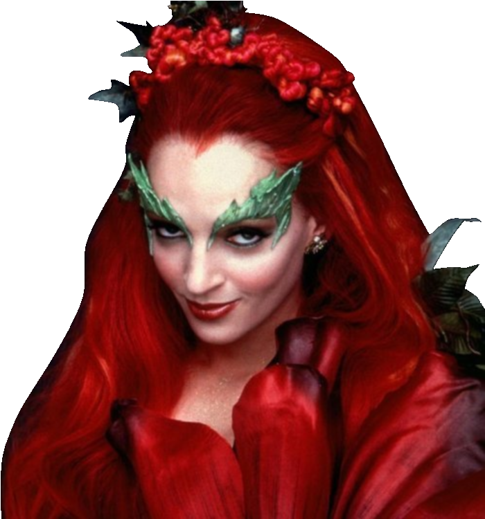 Poison Ivy Png - Poison Ivy Uma Makeup (709x749), Png Download