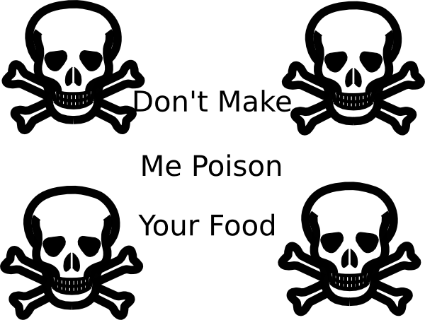 T Make Me Poison Your Food Icon Png (600x453), Png Download