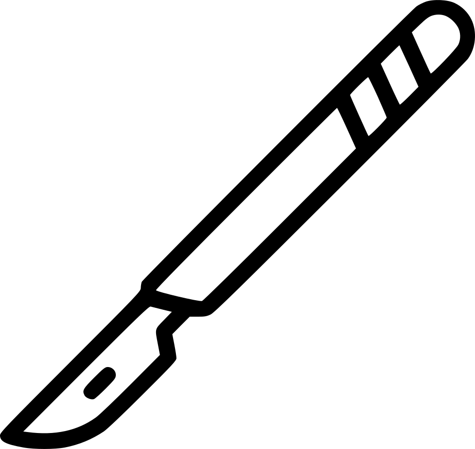Png File Svg - Icon Scalpel (980x926), Png Download
