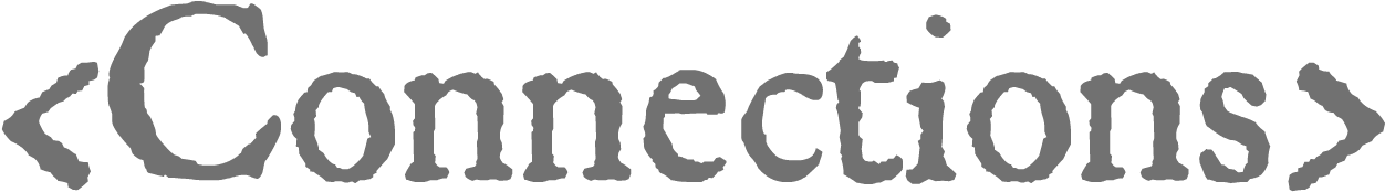 Connections N - Calligraphy (1317x442), Png Download