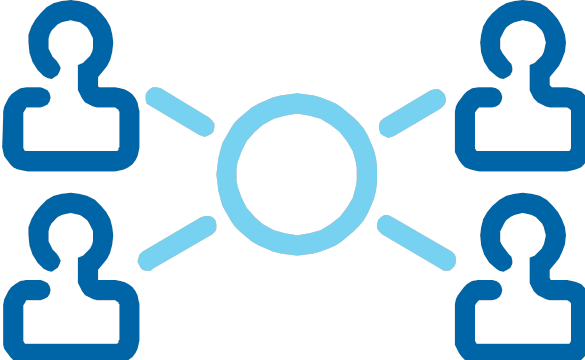 Connections Graphic - Interesados En El Proyecto (585x360), Png Download
