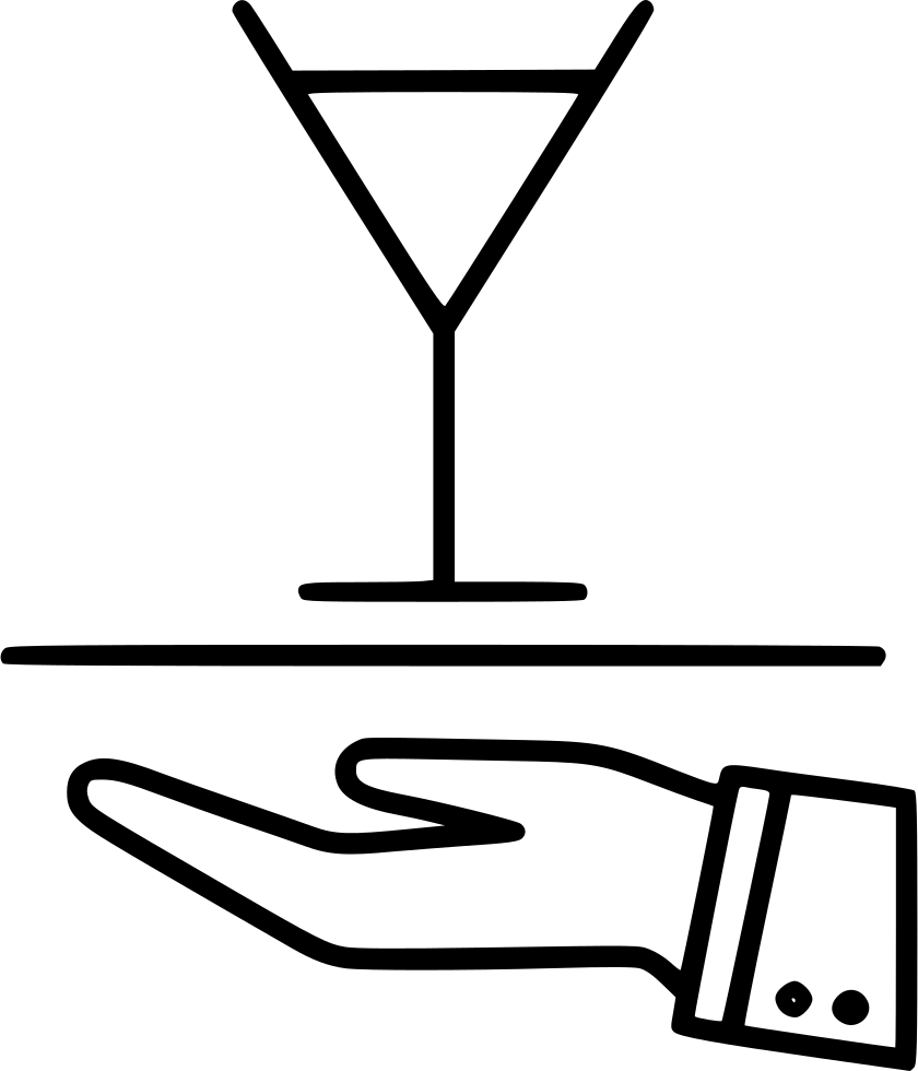 Bartender Barman Barkeeper Bar Waiter Comments - Bartender Icon (840x980), Png Download