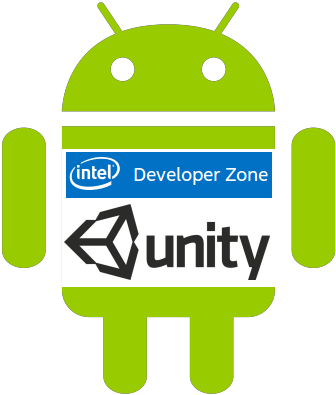 Intel Partners With Unity To Support Android On Intel-based - Low Battery Android Logo (400x400), Png Download