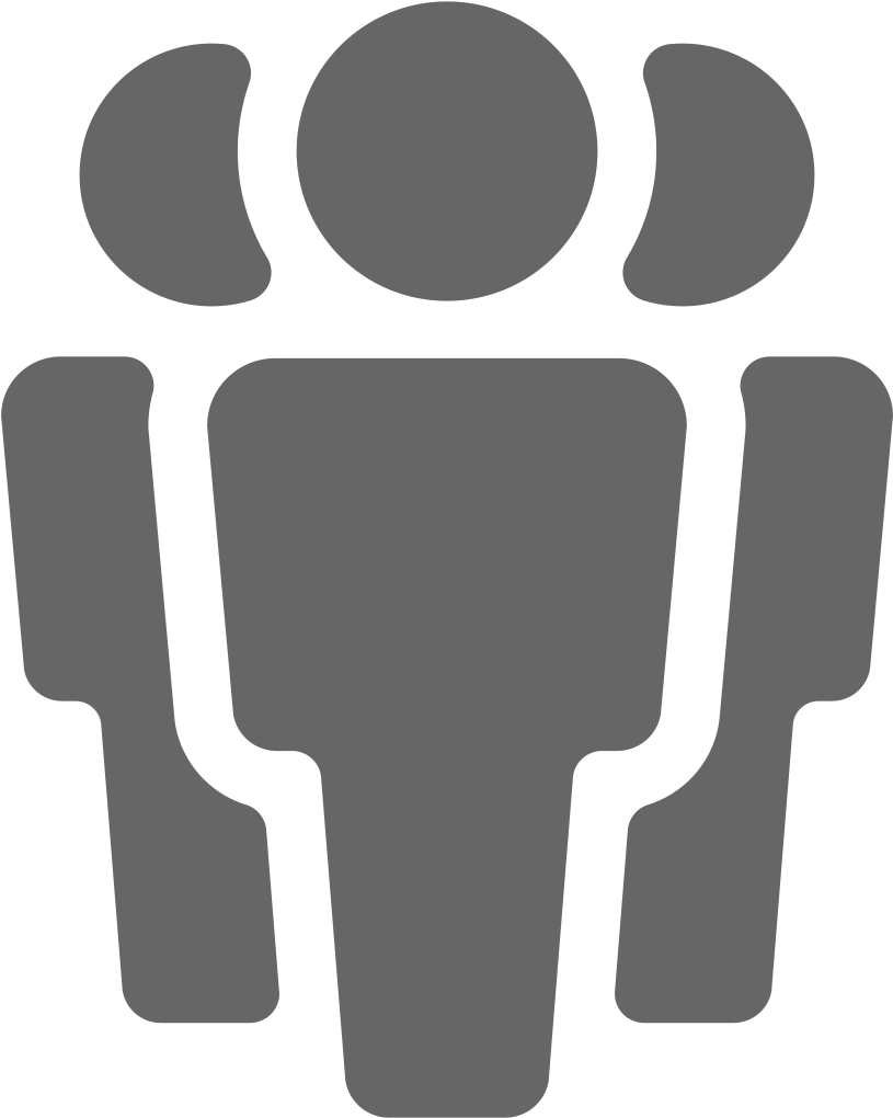 Contacts Icon Png For Kids - Friends Icon Png Grey (1024x1024), Png Download