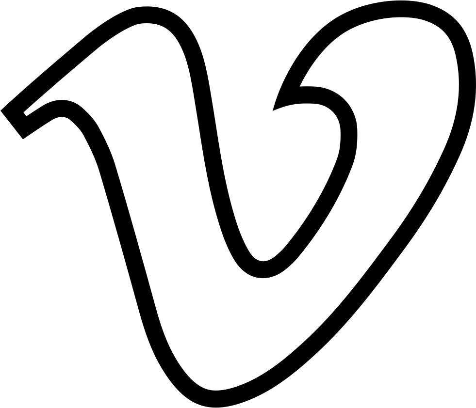 Png File - Vimeo Vector White (981x842), Png Download