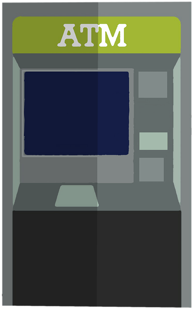 Atm Machine Png Download Image - Mesin Atm Png (720x720), Png Download