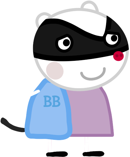 Betty Badger - Peppa Pig Characters Png (503x591), Png Download