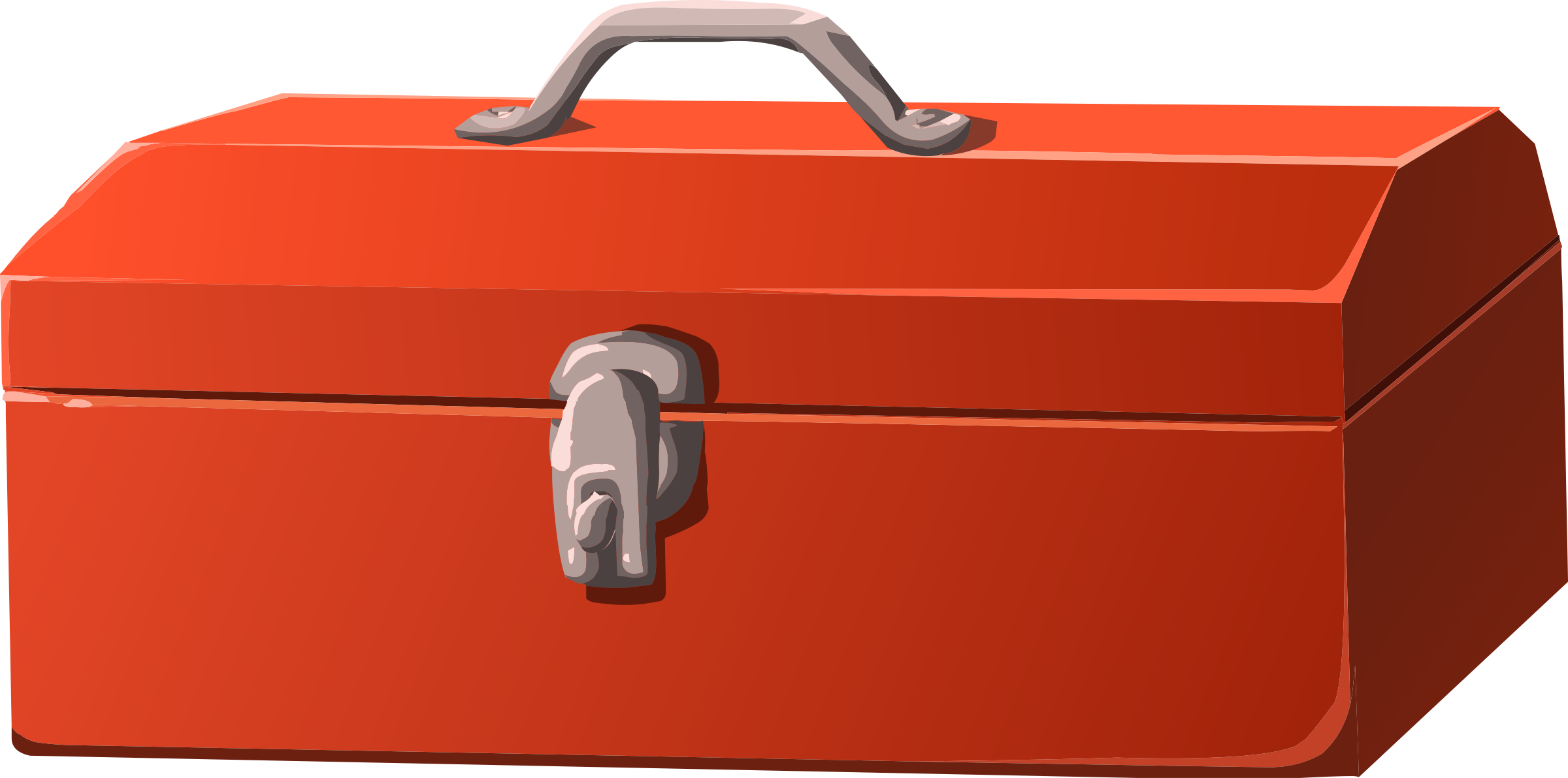 This Free Icons Png Design Of Misc Bag Toolbox Red (2400x1192), Png Download